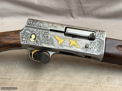 Gorgeous Belgian Browning Gold Classic A5 12ga #77 of 500 In Box