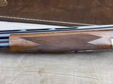 1980 Belgian Browning FN Superposed 12ga B2G Grade Double Signed by C. Liben and J. Schvolcz Target Rib 27.5