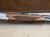 1980 Belgian Browning FN Superposed 12ga B2G Grade Double Signed by C. Liben and J. Schvolcz Target Rib 27.5