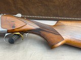 1980 Belgian Browning FN Superposed 12ga B2G Grade Double Signed by C. Liben and J. Schvolcz Target Rib 27.5