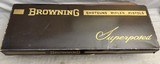 Gorgeous NIB with Case 1980 Belgian Browning Continental Set 26