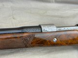 Exceptionally Rare 1964 Belgian Browning High Power Rifle Olympian Grade Chambered in 375 H&H Magnum Double Signed by R. Dewill and VandermissenG - 11 of 25