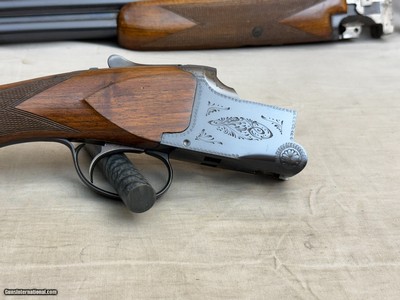 Very Good 1952 Belgian Browning Superposed 12ga 28" Solid Rib Barrels Choked Full over Mod