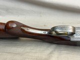 Gorgeous 1958 Belgian Browning Superposed Grade III Fighting Cocks 12ga 26.5” Vent Rib Barrels Choked Skeet Signed by Felix Funken - 12 of 25