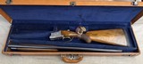 1954 Belgian Browning Superposed 20ga Pigeon Grade Double Signed by Felix Funken 26.5