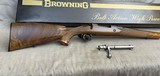 1965 Belgian Browning Medallion Grade Pencil Barrel 308 Winchester in Box