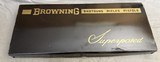 NIB 1978 Belgian Browning Centennial Continental Set Vent Rib 26