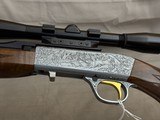 Gorgeous 1966 Belgian Browning SA22 Grade III by Legiers w/Period Browning Scope and Mount - 2 of 25