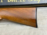 NIB 1966 Belgian Browning T-Bolt Deluxe Stock Straight Pull Bolt Action .22s/l/lr - 6 of 25