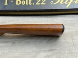 NIB 1966 Belgian Browning T-Bolt Deluxe Stock Straight Pull Bolt Action .22s/l/lr - 12 of 25