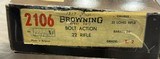NIB 1966 Belgian Browning T-Bolt Deluxe Stock Straight Pull Bolt Action .22s/l/lr - 25 of 25