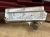 Custom Shop B4 Engraved Belgian Browning Auto 5 Light Twenty 20ga 26