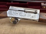 Custom Shop B4 Engraved Belgian Browning Auto 5 Light Twenty 20ga 26