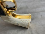 George Spring Master Engraved and Gold Inlaid Colt Single Action Army Sheriff's Model .45colt Checkered Ivory - 17 of 20