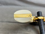 George Spring Master Engraved and Gold Inlaid Colt Single Action Army Sheriff's Model .45colt Checkered Ivory - 16 of 20