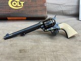 Howard Dove Master Engraved Colt Single Action Army Frontier Six Shooter 44-40 