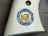 Bryson Gwinell Master Engraved and Inscribed Colt Single Action Army Sheriff's Model Enamel Inlaid Ivory Grips 44-40 - 18 of 20