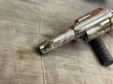 Bryson Gwinell Master Engraved and Inscribed Colt Single Action Army Sheriff's Model Enamel Inlaid Ivory Grips 44-40 - 12 of 20