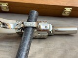 Bryson Gwinell Master Engraved and Inscribed Colt Single Action Army Sheriff's Model Enamel Inlaid Ivory Grips 44-40 - 6 of 20