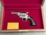 NIB with Display Case Colt Single Action Army 44-40 Sheriff's Model Nickel Finish with Ebony Grips - 17 of 18