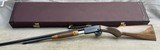 Custom Shop Browning Trombone Grade 1 Scroll Engraved by M. Derwa in Maroon Case