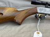 Very Nice 1965 Belgian Browning SA22 .22lr Grade II with Period Browning 4X Scope and Mount - 5 of 23
