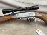 Very Nice 1965 Belgian Browning SA22 .22lr Grade II with Period Browning 4X Scope and Mount - 2 of 23