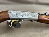 Quality 1957 Belgium Browning SA22 Grade III Wheelsight 22lr Bright Coin Finished Receiver