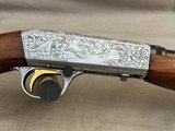 Quality 1957 Belgium Browning SA22 Grade III Wheelsight 22lr Bright Coin Finished Receiver - 6 of 24