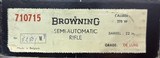 Very Good 1968 Belgium Browning BAR Grade II Chambered in 270win with Factory Iron Sights in Original Box - 25 of 25