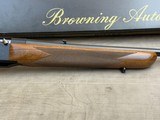 Very Good 1968 Belgium Browning BAR Grade II Chambered in 270win with Factory Iron Sights in Original Box - 5 of 25