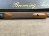 Very Good 1968 Belgium Browning BAR Grade II Chambered in 270win with Factory Iron Sights in Original Box - 11 of 25