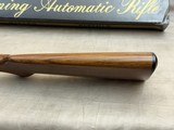 Very Good 1968 Belgium Browning BAR Grade II Chambered in 270win with Factory Iron Sights in Original Box - 18 of 25