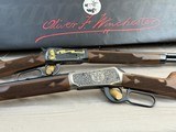 Winchester 1894 Oliver Winchester Custom and High Grade Pair Half Round Half Octagon .30-30win NIB #22 of 500