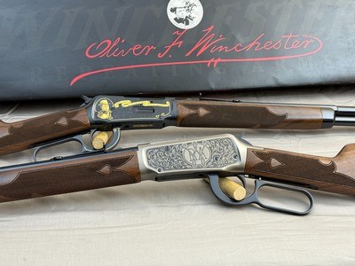 Winchester 1894 Oliver Winchester Custom and High Grade Pair Half Round Half Octagon .30-30win NIB #22 of 500