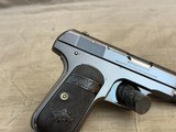 Early Colt 1903 High Polished Blue with Nitre Blue Small Parts 32ACP MFG 1913 - 3 of 19