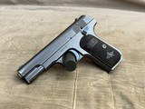 Early Colt 1903 High Polished Blue with Nitre Blue Small Parts 32ACP MFG 1913 - 7 of 19