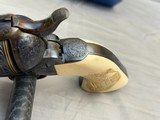 Spectacular Factory Engraved Colt Charity Gun by John Adams Jr & Sr Finished by Turnbull - 7 of 24