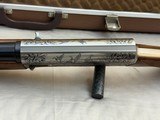 Browning Auto 5 Sweet Sixteen 16ga Ducks Unlimited Factory Engraved and Signed by T. Uzihara in the Original Case - 10 of 25