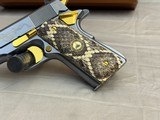 RARE Colt Rattlesnake TITANIUM Edition 1911A1 45ACP in Display Case - 12 of 19