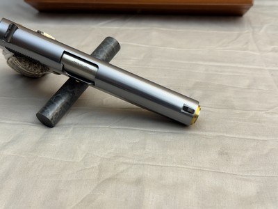 RARE Colt Rattlesnake TITANIUM Edition 1911A1 45ACP in Display Case - Image 5 of 19