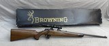 1988 Browning A-Bolt .22lr with Iron Sights + Burris Scope, Rings, and Bases + Original Box - 1 of 25