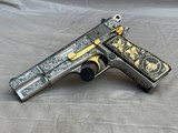 1967 Belgian Browning Hi Power T Series Renaissance Factory Engraved 9mm - 1 of 10