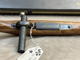 1972 Sako Finland Browning Safari Grade Rifle 243 Winchester Pencil Barrel Iron Sights Gorgeous Wood - 9 of 25