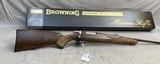 1972 Sako Finland Browning Safari Grade Rifle 243 Winchester Pencil Barrel Iron Sights Gorgeous Wood - 1 of 25