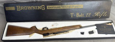 1966 Belgian Browning T-Bolt Deluxe .22lr