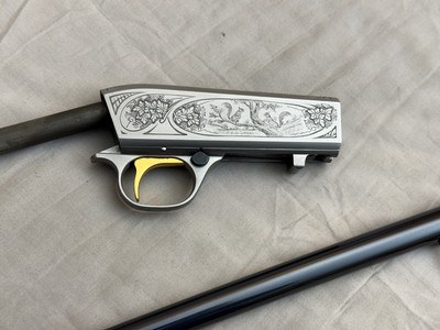 Excellent 1968 Belgian Browning SA22 Grade II Barreled Action Initialed LS