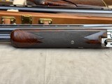 RARE 1966 Belgian Browning Superposed Pointer Grade 12ga/20ga Two Barrel Skeet Set RKLT Hydra-Coil Stock Double Signed by A. Marechal - 18 of 25