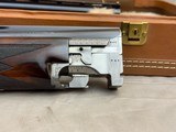 RARE 1966 Belgian Browning Superposed Pointer Grade 12ga/20ga Two Barrel Skeet Set RKLT Hydra-Coil Stock Double Signed by A. Marechal - 21 of 25