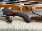 RARE 1966 Belgian Browning Superposed Pointer Grade 12ga/20ga Two Barrel Skeet Set RKLT Hydra-Coil Stock Double Signed by A. Marechal - 11 of 25